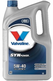 Машинное масло Valvoline 5W - 40, синтетический, для легкового автомобиля, 5 л
