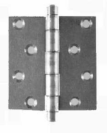 Eņģes durvīm A6 219 9345, 86 mm, sudraba