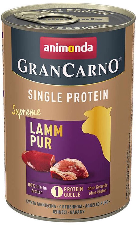 Влажный корм для собак Animonda, баранина, 0.4 кг