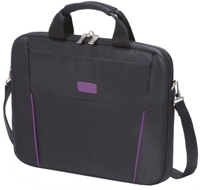 Dicota Slim Case Base 14 - 15.6 Black Purple Notebook Case