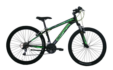 Dviratis Masciaghi, juodas/žalias, 27.5"