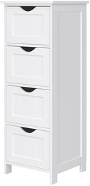 Songmics Side Cabinet White 30x82cm