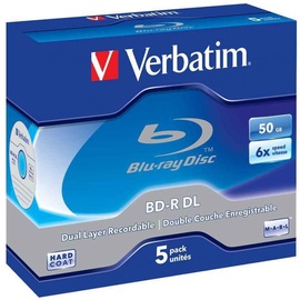 Andmekandja Verbatim, 50 GB, 5tk