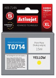 Printerikassett ActiveJet AEB-714 Cartridge 15ml Yellow