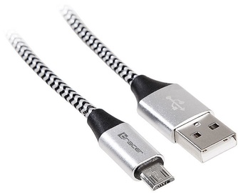 Tracer USB 2.0 to USB Micro Cable Black/Silver