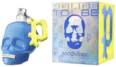 Tualetes ūdens Police To Be GoodVibes EDT, 40 ml