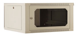 Netrack Wall Cabinet 19'' 6U/600 mm Grey