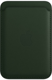 Maks Apple iPhone Leather Wallet with MagSafe, zaļa