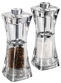 Cole and Mason Precision Crystal Acrylic Salt and Pepper Mill Set