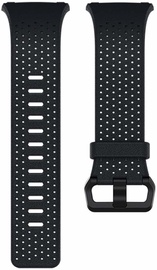 Fitbit Ionic Perforated Horween Leather Band Midnight Blue Small