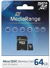 Карта памяти MediaRange MediaRange, 64 GB