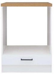 Black Red White Kitchen Bottom Cabinet Junona Line DPK/60/82 White/Sonoma Oak