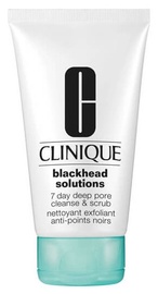Sejas skrubis Clinique Blackhead Solutions deep pore cleanser & scrub, 125 ml, sievietēm