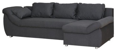 Kampinė sofa Bodzio Rojal Graphite, dešininė, 258 x 145 x 73 cm