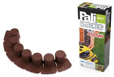 Prosperplast IPAL7 Palisade Brown 8pcs