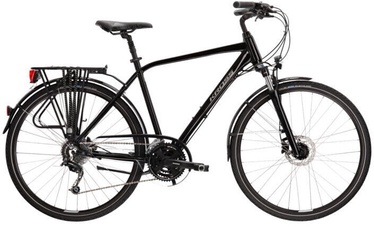 Велосипед туристический Kross Trans, 28 ″, L рама, черный/серый