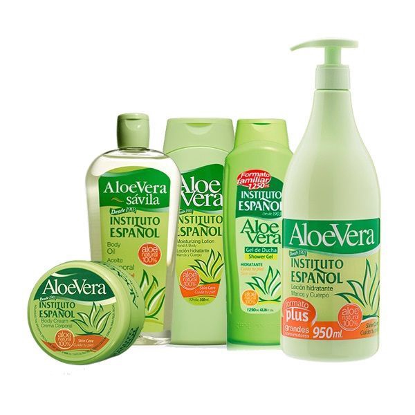 Ķermeņa krēms Instituto Español Aloe Vera, 400 ml