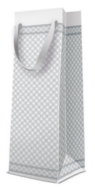 Paw Decor Collection Gift Bag Bottle Premium Modern 12x10x37cm