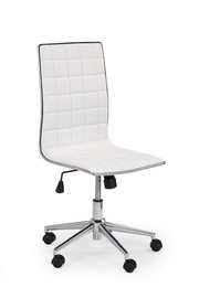 Biroja krēsls Tirol V-CH-TIROL-FOT-BIAŁY, 41 x 43 x 39 - 49 cm, balta