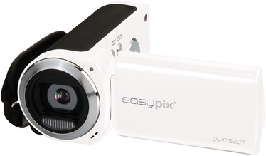 Videokaamera Easypix, valge, 1280 x 720