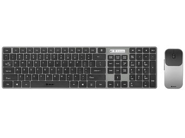 Клавиатура Tracer TRAKLA46773 EN, черный/серый, беспроводная