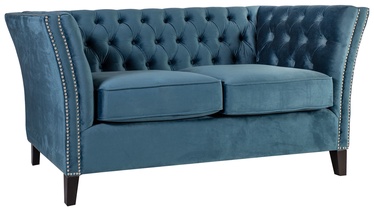 Dīvāns Home4you Mayers 2 20143, zila, 165 x 86 x 78 cm