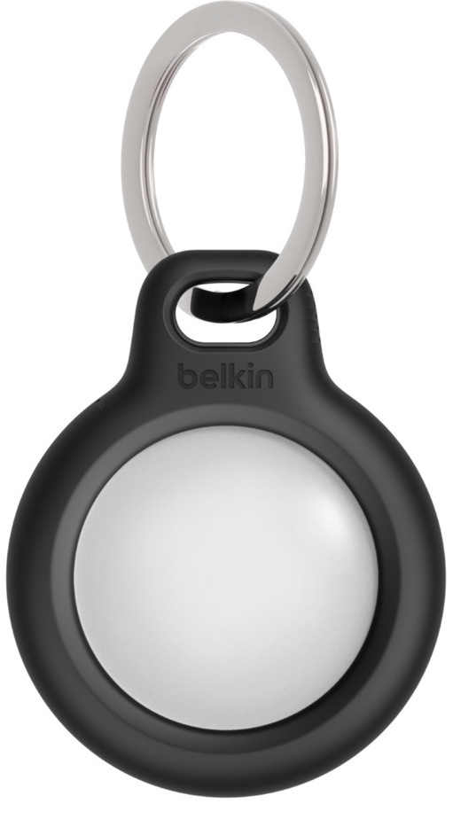 AirTag кулон Belkin Keychain Secure Holder Keyring, черный