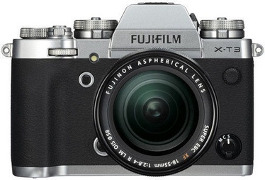 Süsteemne fotoaparaat Fujifilm X-T3 + XF 18-55mm 2.8-4 + XF 55-200mm f/3.5-4.8 R LM OIS Silver