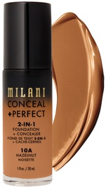 Tonālais krēms Milani Conceal + Perfect 10A Hazelnut, 30 ml