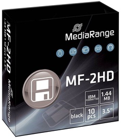MediaRange 3.5" MF-2HD 1.44MB Floppy Disk 10pcs