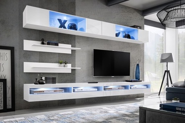 ASM Fly T6 Living Room Wall Unit Set White