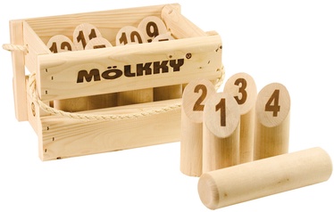 Õuemäng Tactic Molkky, 19 cm x 22 cm, pruun