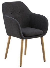 Home4you Chair Emilia Dark Grey AC59831