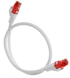 Maclean Cat. 6 RJ-45 To RJ -45 Cable 3 m White
