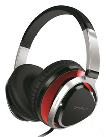 Ausinės Creative Aurvana Live2 Black/Red