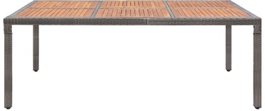 Садовый стол VLX Garden Table 46135, коричневый/серый