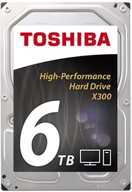 Toshiba X300 6TB 7200RPM SATAIII 128MB HDWE160UZSVA
