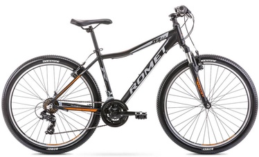 Велосипед Romet Rambler R6.0 JR, черный/oранжевый, 19", 26″