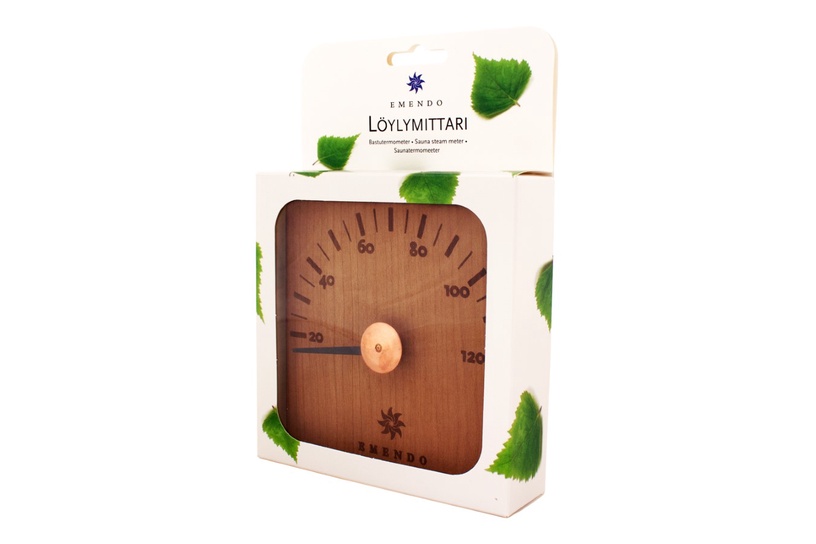 Термометр для сауны Steam Meter, коричневый
