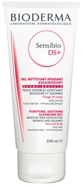 Näogeel naistele Bioderma Sensibio DS+, 200 ml