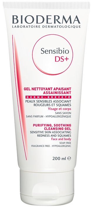 Sejas gēls Bioderma Sensibio DS+, 200 ml, sievietēm