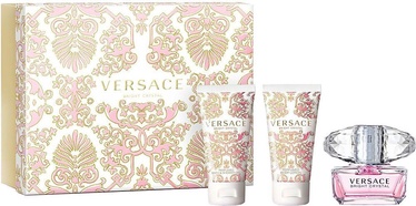 Набор для женщин Versace Bright Crystal 50 ml EDT + 50 ml Body Lotion + 50 ml Shower Gel
