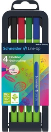 Schneider Pen Line-Up Fineliner 4pcs 191094