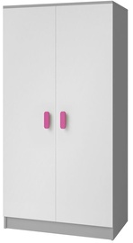 Idzczak Meble Smyk II 06 Wardrobe 2D Grey/Pink