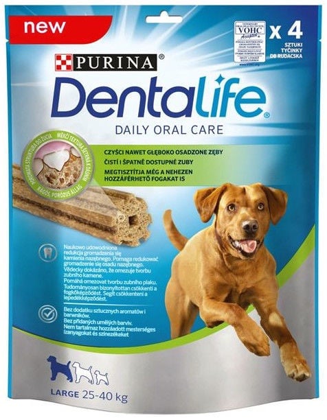 dentalife dog treats large