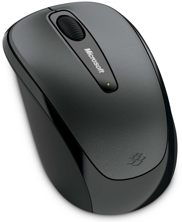 Kompiuterio pelė Microsoft 3500 Loch Ness, juoda/pilka