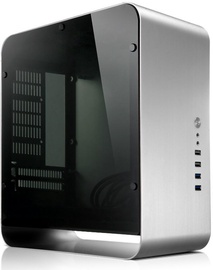 Jonsbo UMX1-Plus mITX Mini-Tower Window Silver