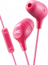 Проводные наушники JVC HA-FX38M, розовый