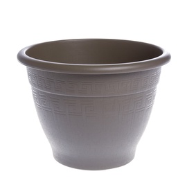 Puķu pods Plasticotto, brūna, Ø 220 mm