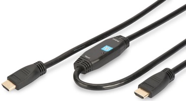 Juhe Assmann HDMI male, HDMI male, 30 m, must